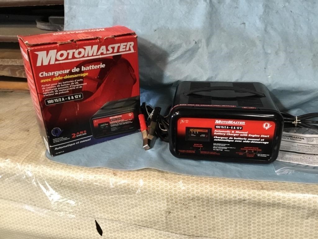 Motomaster battery charger