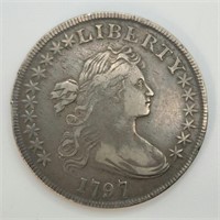 1797 DRAPED BUST SILVER DOLLAR