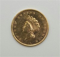 1855 TYPE 2 1-DOLLAR GOLD COIN
