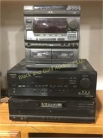 Misc electronic items including ONKYO receiver
