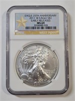 2011-S American Silver Eagle, Early Release