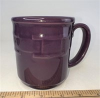 Longaberger USA eggplant mug