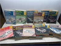 Qty of automotive repair manuals