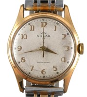 Vintage SOLAR 17 Jewel Watch