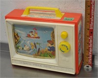 Vintage Fisher Price Music Box TV
