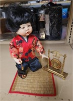 Chen Doll Little Boy of China from Knowles China,