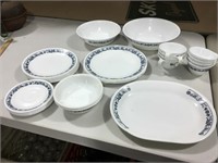 Blue Corelle ware