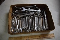 Flat of End Wrenches