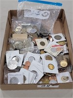 LARGE AMOUNT OF GAME TOKENS AND VARIETY