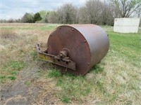 57" x 5' Steel Pull Behind Roller (Filled w/ Sand)