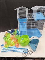 Animal Cage  Hamster Cage? with Accessories 23"h