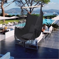 TE9097  Ktaxon Hammock Swing Chair, 2 Cushions, Gr