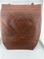 Brown Leather Crossbody Bag