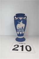 Blue Vase 7" Tall