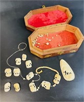 VINTAGE BONE NECKLACE