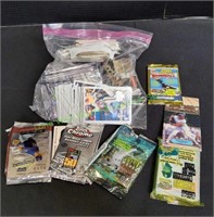 Bag of Baseball Trading Cards