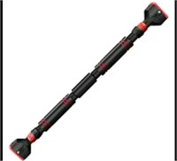 New Doorway Pull up Bar, 28", Red/Black