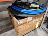 SKID OF VARIOUS HYDRAULIC HOSES