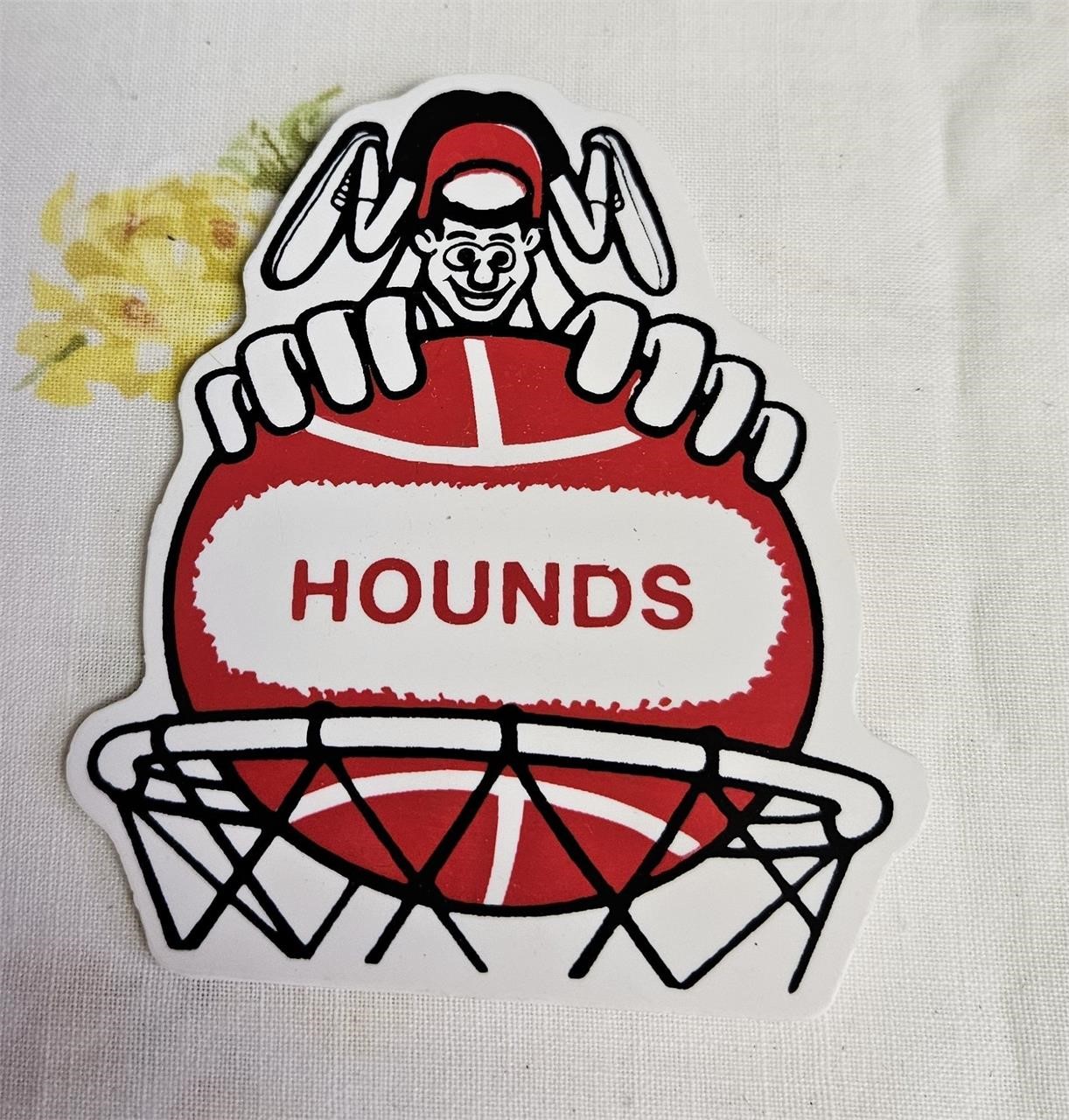 Hounds Basketball Sticker