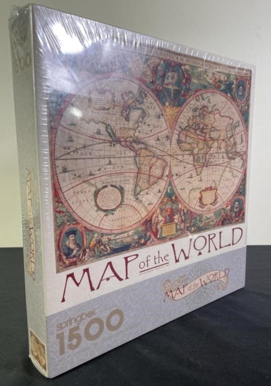 ‘Map Of The World’ 1500 Pc. Puzzle - NIB