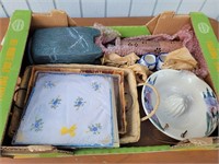 Assorted Pottery, China & Home Goods