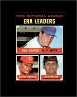 1971 Topps #68 Era Leaders EX+ MARKED