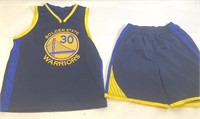 Steph Curry Golden State Warriors Jersey & Shorts