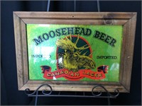 Moosehead Beer Sign 19.5" x 13.5"