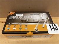 ELECTRIC SPIN SCRUBBER