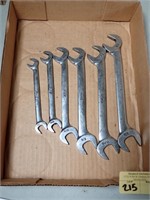 Snap-On Angle Head Wrenches - Misc Sizes