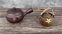 Kyusu Banko Yaki Ware Japanese Ceramic Tea Pot