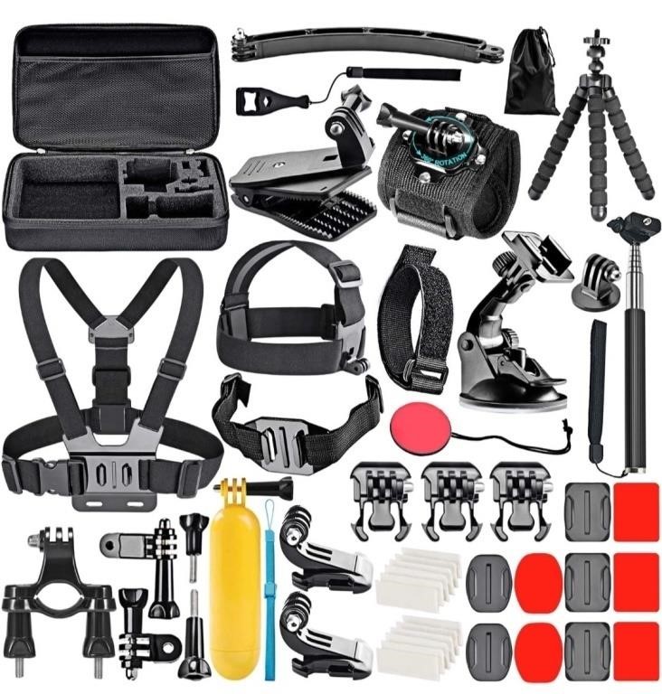 50 IN 1 ACTION CAMERA ACCESSORY KIT