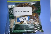 .45 ACP  Empty Brass Cartridges