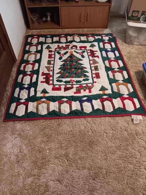 Quilt  Christmas  57 x 59