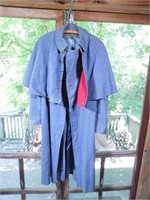 All Wool Gray Military Coat