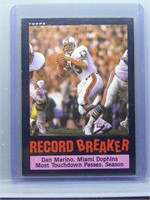 Dan Marino 1985 Topps Record Breaker