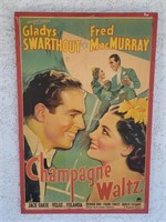 Champagne Waltz Movie Poster 41in X 27in