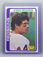 John Riggins 1978 Topps