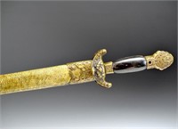 CHINESE SHAGREEN SHUANGJIAN DOUBLE SWORD