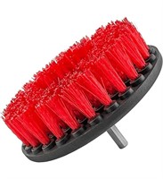 4.3 inch Red Chemical Guys Acc_201_Brush_HD Heavy