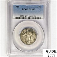 1930 Standing Liberty Quarter PCGS MS62