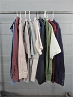 12x The Bid L L Bean Shirts & Coat Size Lg