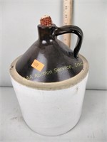 Stoneware crock jug (chippy)
