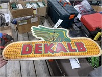 Old Dekalb Corn Sign