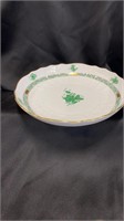 Herend Chinese Bouquet Green,Open Vegetable Bowl,
