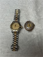 VINTAGE SWISS MADE WATCH AND TAG HEUER WATCH