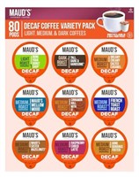 2024/04MAUD'S Decaf Coffee Variety Pack, 80ct. Sol