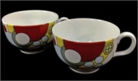 (12) Noritake Frank Lloyd Wright Teacups