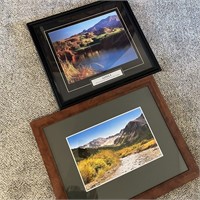 2 Framed Landscape Pictures