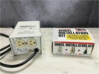 Wheel Installation Kit; 3-Stage Power Conditioner
